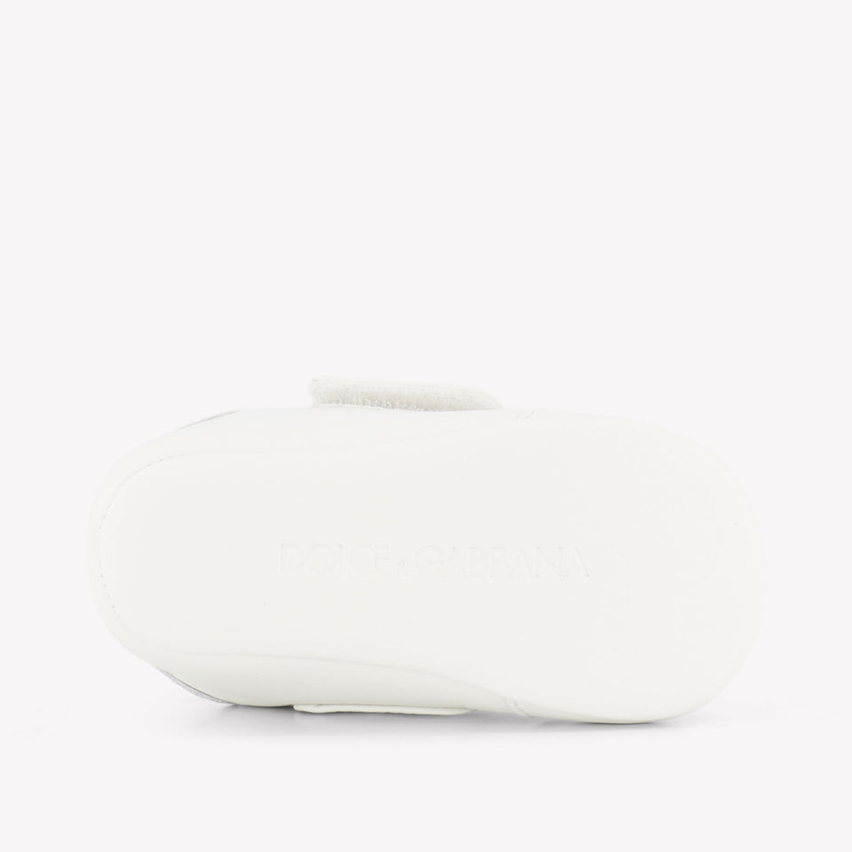 Dolce & Gabbana Baby Jongens Schoenen In Wit