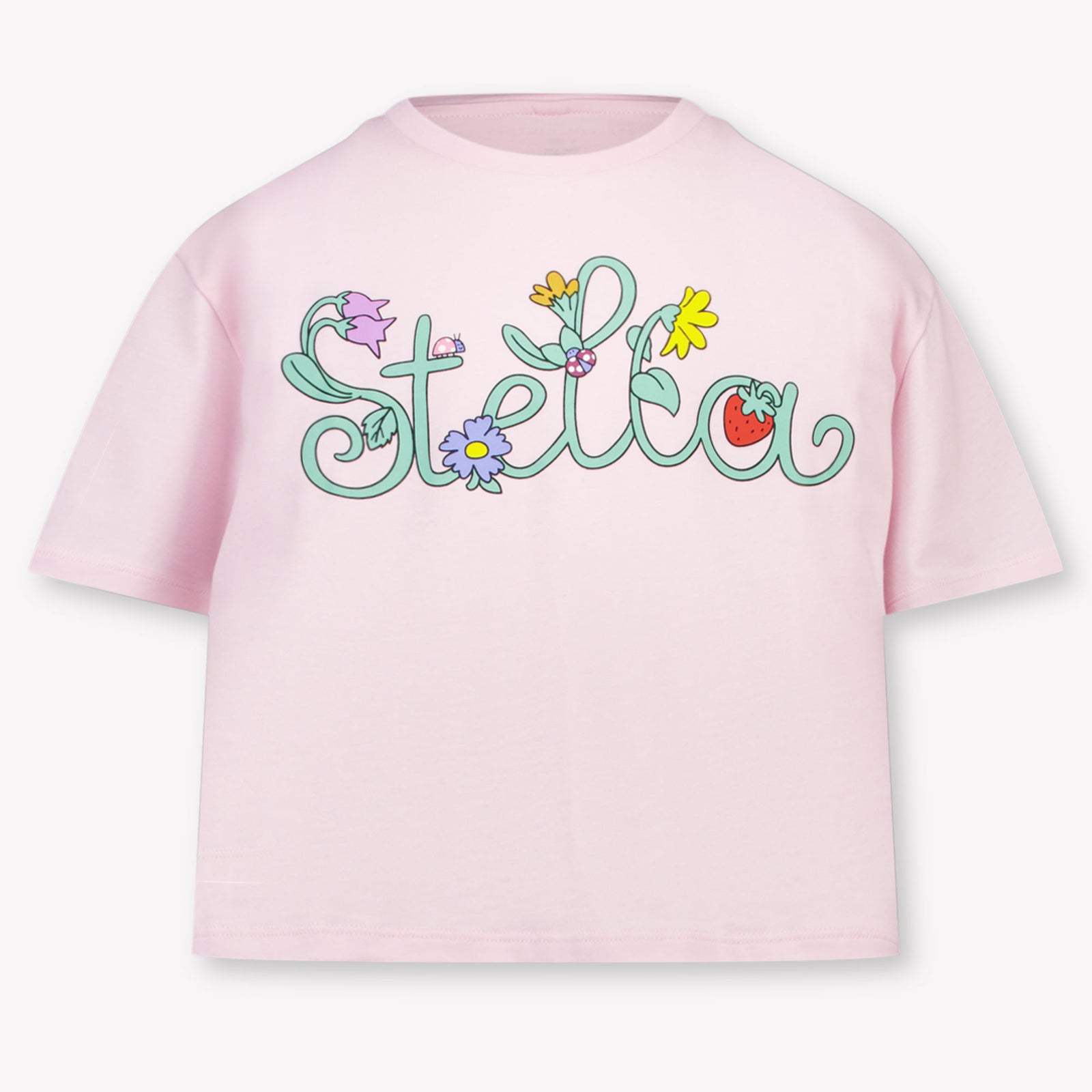 Stella McCartney Kinder Meisjes T-Shirt In Licht Roze