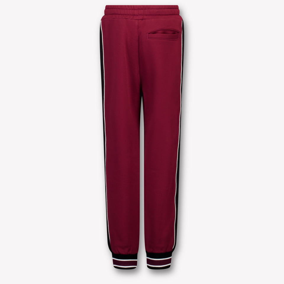 Dolce & Gabbana Kinder Jongens Broek In Bordeaux