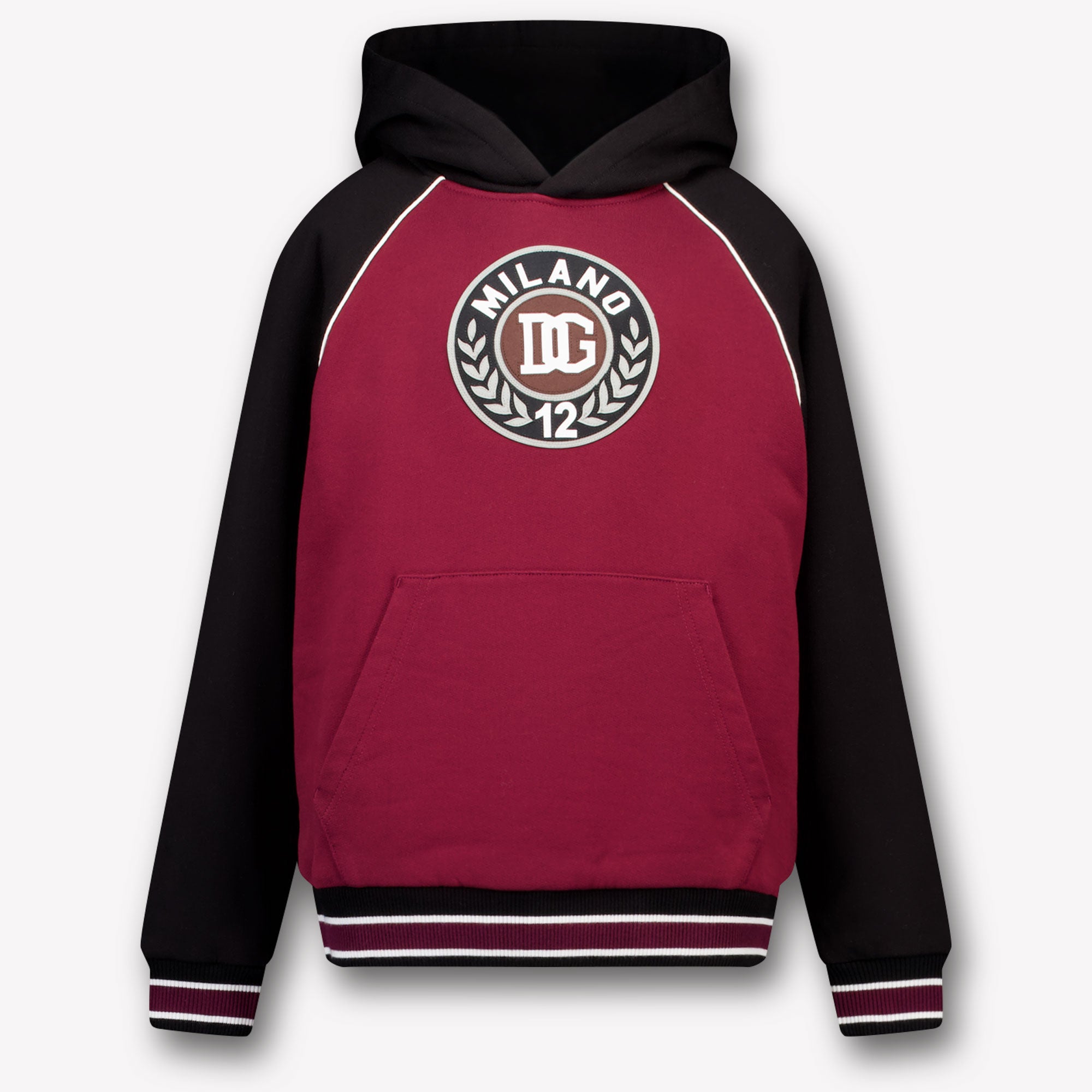 Dolce & Gabbana Kinder Jongens Trui In Bordeaux