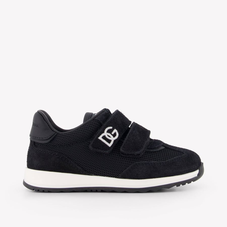 Dolce & Gabbana Jongens Sneakers In Zwart