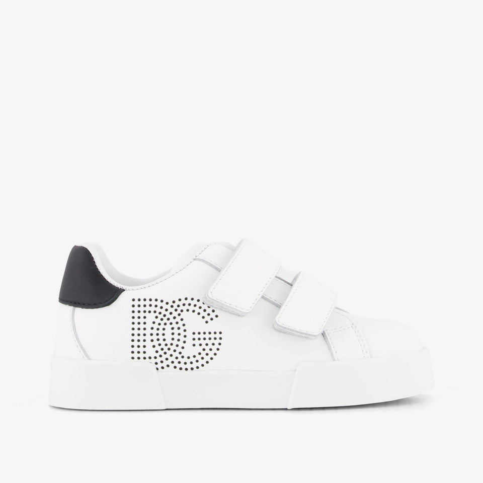 Dolce & Gabbana Unisex Sneakers In Wit