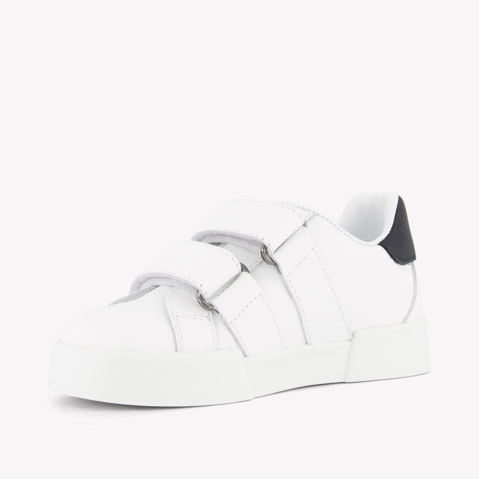 Dolce & Gabbana Unisex Sneakers In Wit