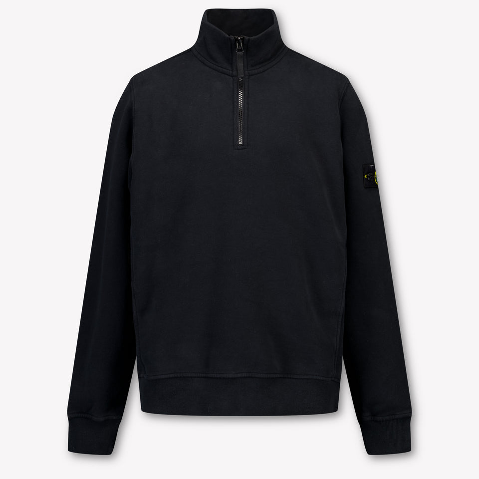 Stone Island Kinder Jongens Trui In Zwart