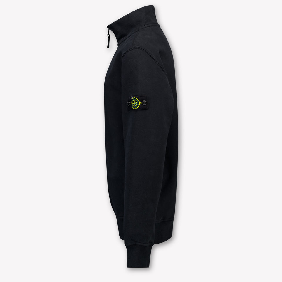 Stone Island Kinder Jongens Trui In Zwart