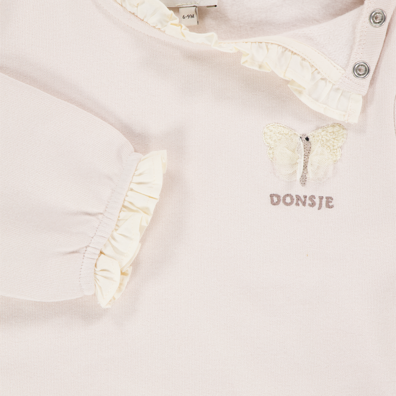 Donsje Amsterdam Baby Meisjes Trui In Licht Roze