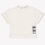 Donsje Amsterdam Baby Jongens T-Shirt In Off White