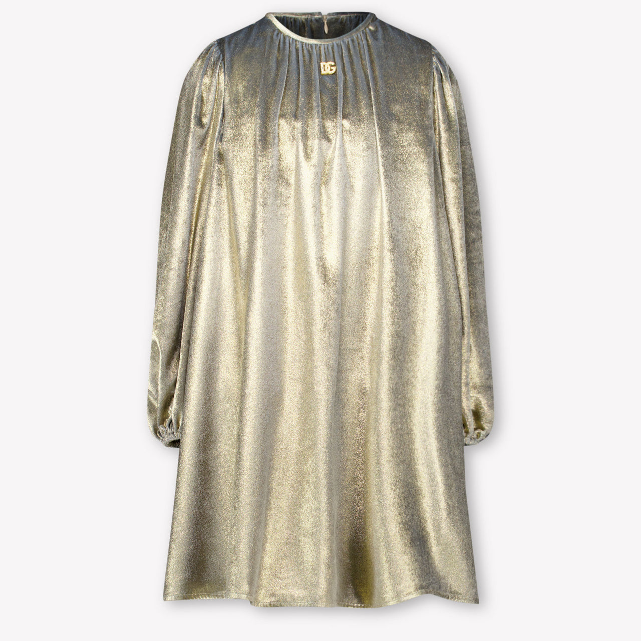 Dolce & Gabbana Kinder Meisjes Jurk In Goud