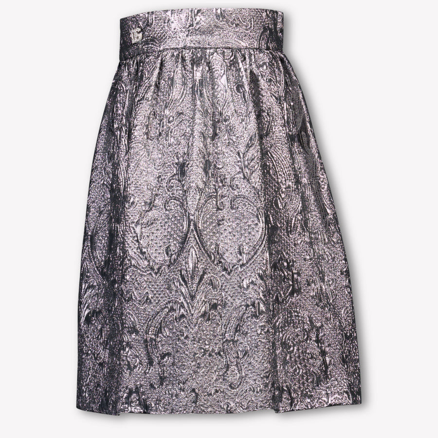 Dolce & Gabbana Kinder Meisjes Rokje In Zilver