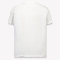 Fendi Kinder Jongens T-Shirt In Wit