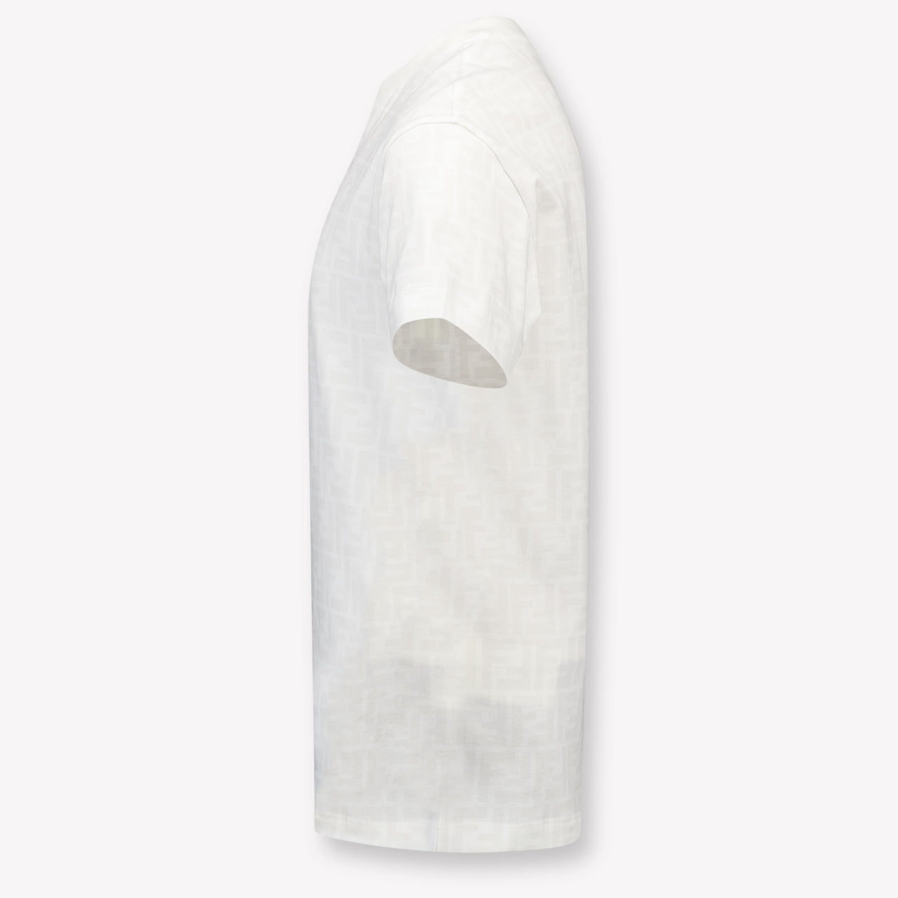 Fendi Kinder Jongens T-Shirt In Wit