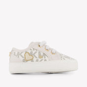 Michael Kors BABY BRITTANIA Baby Meisjes Sneakers In Off White