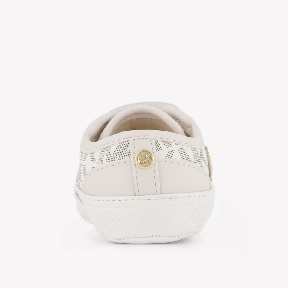 Michael Kors BABY BRITTANIA Baby Meisjes Sneakers In Off White