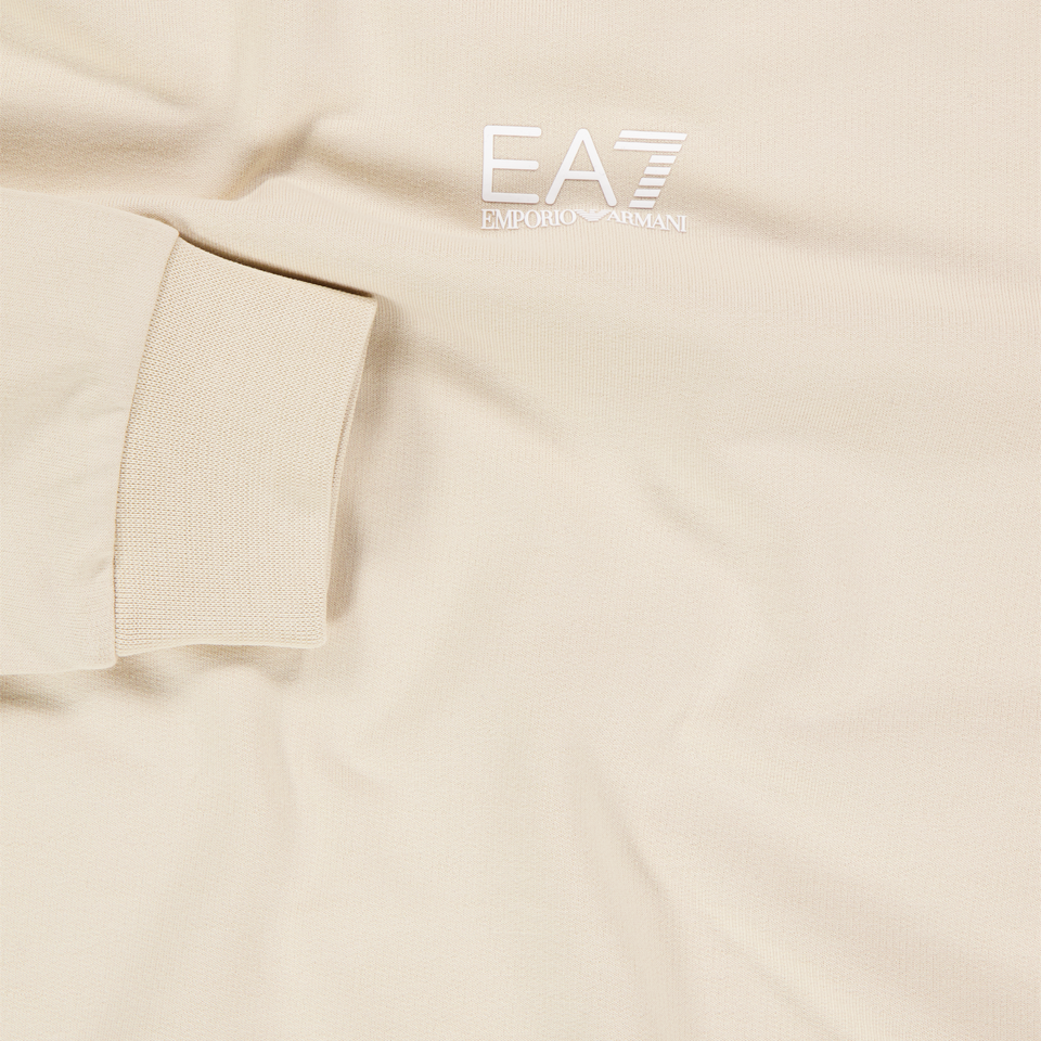EA7 Kinder Jongens Trui In Beige