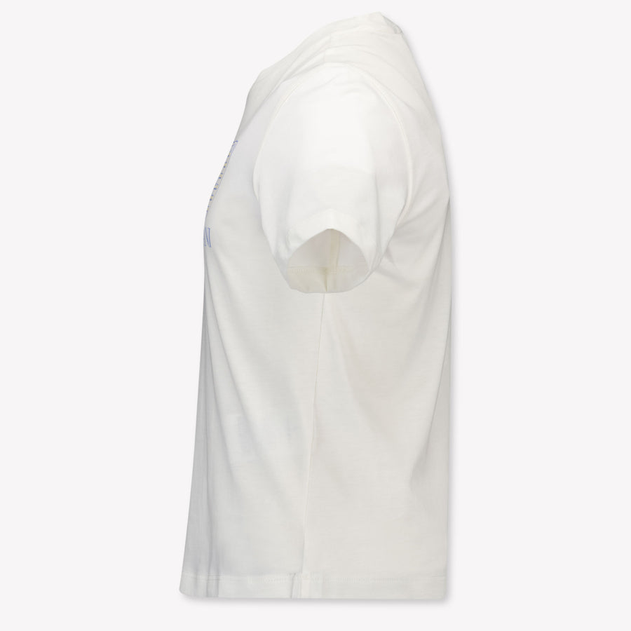 EA7 Kinder Jongens T-Shirt In Wit