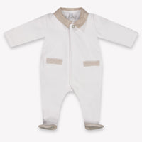 First Baby Jongens Boxpakje In Wit