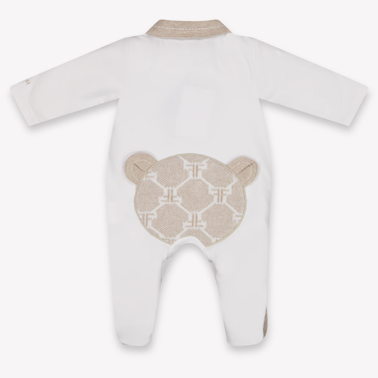 First Baby Jongens Boxpakje In Wit