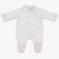 First Baby Meisjes Boxpakje In Wit