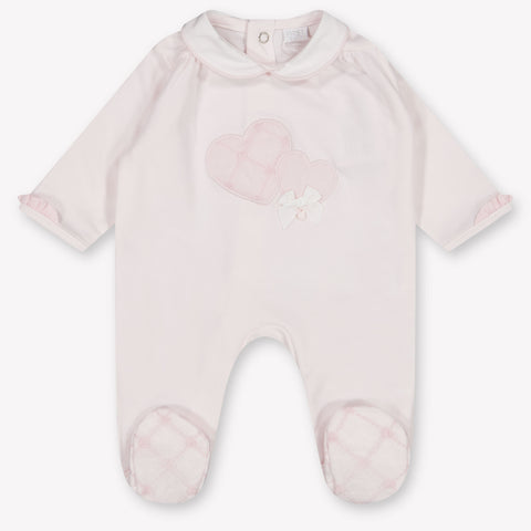 First Baby Meisjes Boxpakje In Licht Roze