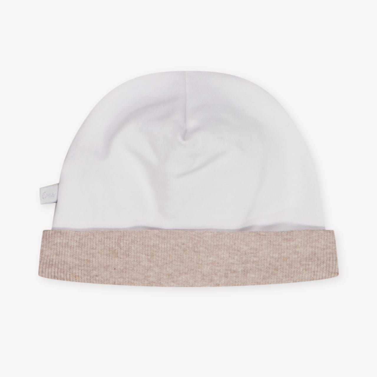 First Baby Jongens Muts In Beige