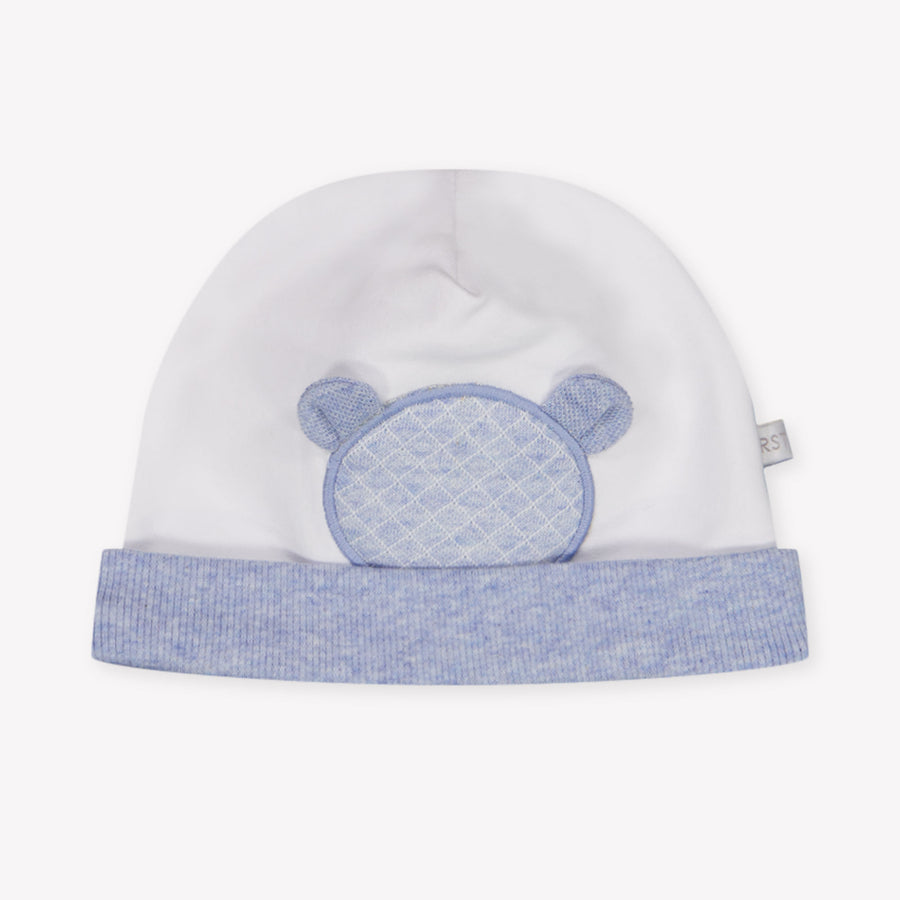 First Baby Boys Beanie in Light Blue
