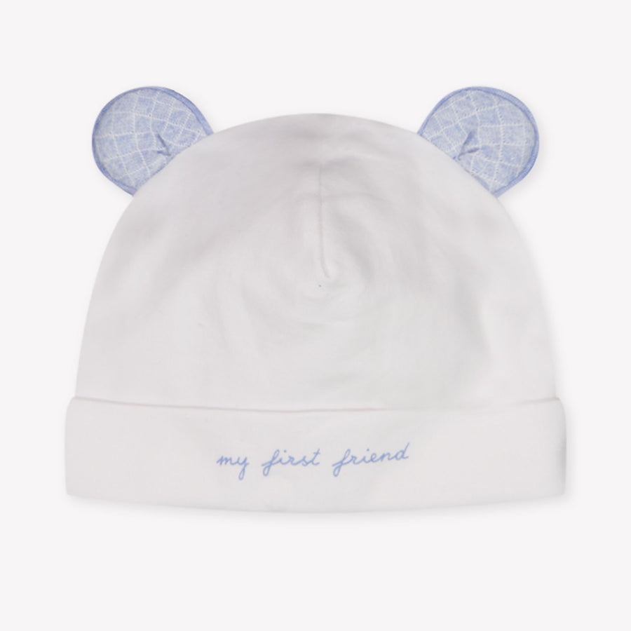 First Baby Boys Beanie in Light Blue