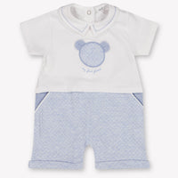 First Baby Jongens Boxpakje In Wit