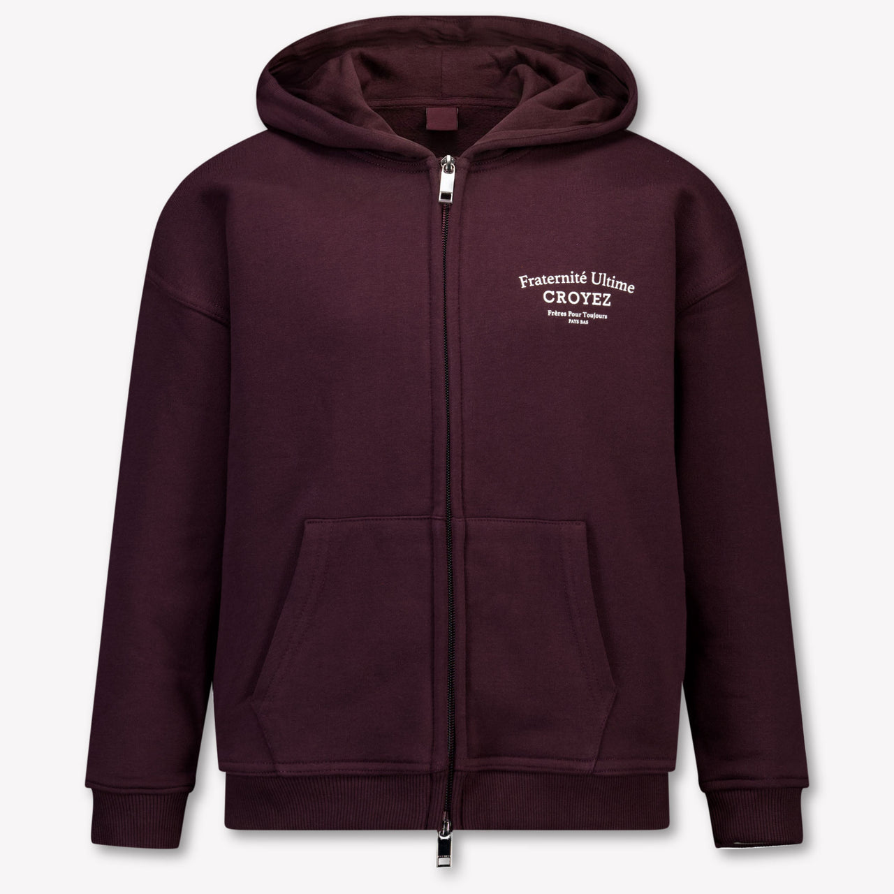 Croyez Kinder Jongens Vest In Bordeaux