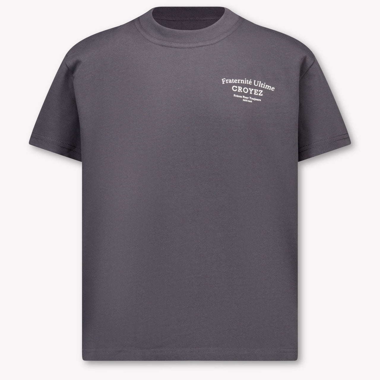 Croyez Kinder Jongens T-Shirt In Antraciet