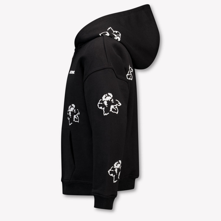 Croyez Kids Boys Cardigan In Black