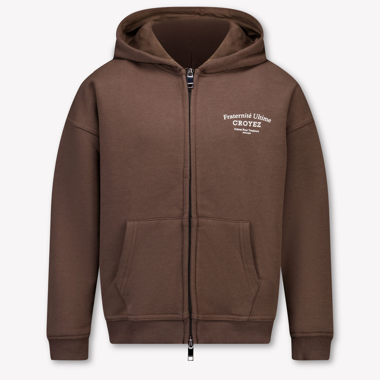 Croyez Enfant Garçons Vest In Dark Marron