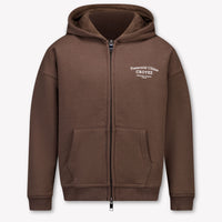 Croyez Enfant Garçons Vest In Dark Marron