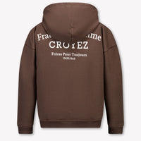Croyez Enfant Garçons Vest In Dark Marron