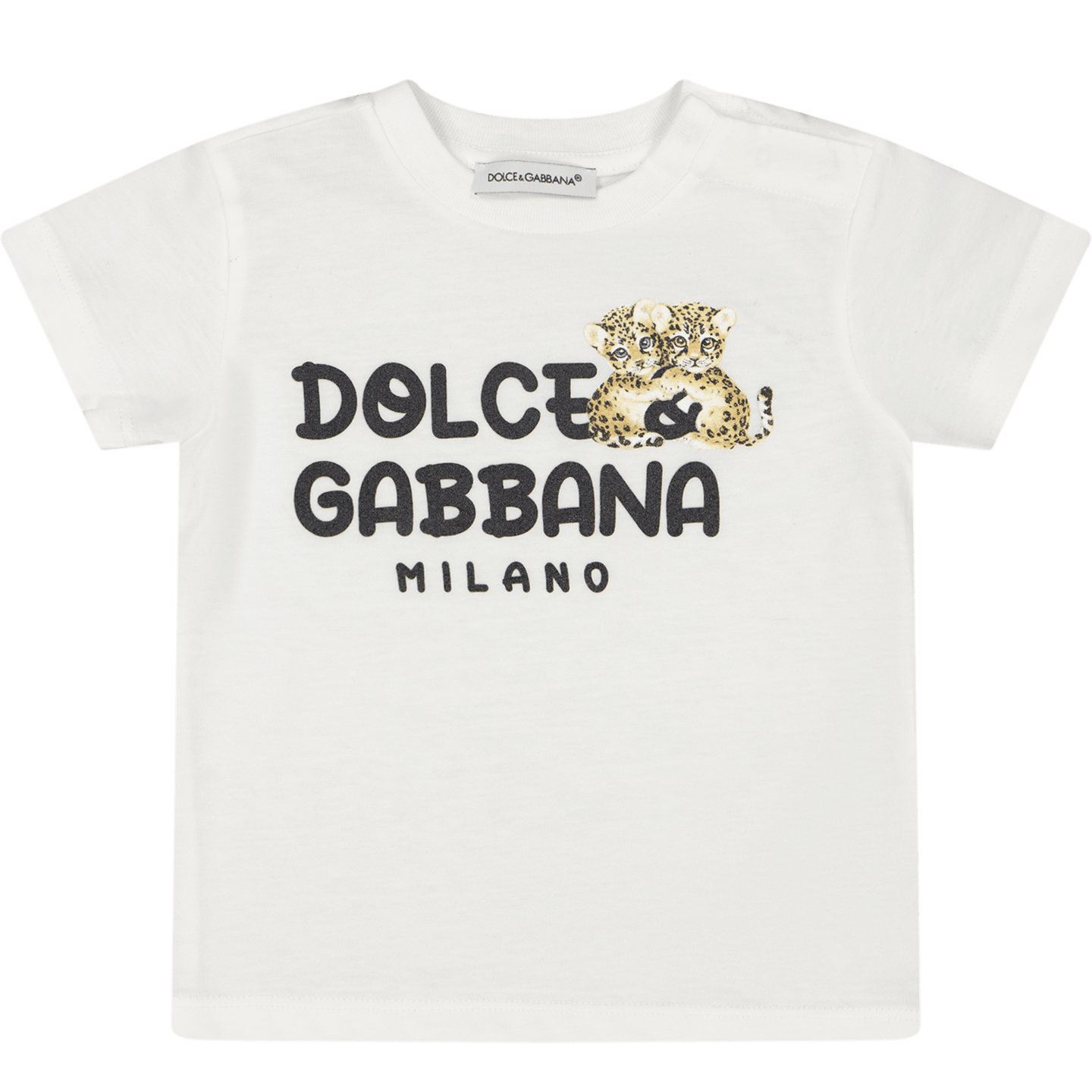 Dolce & Gabbana Baby Unisex T-Shirt Wit 3/6