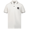 Stone Island Kinder Jongens Polo Off White