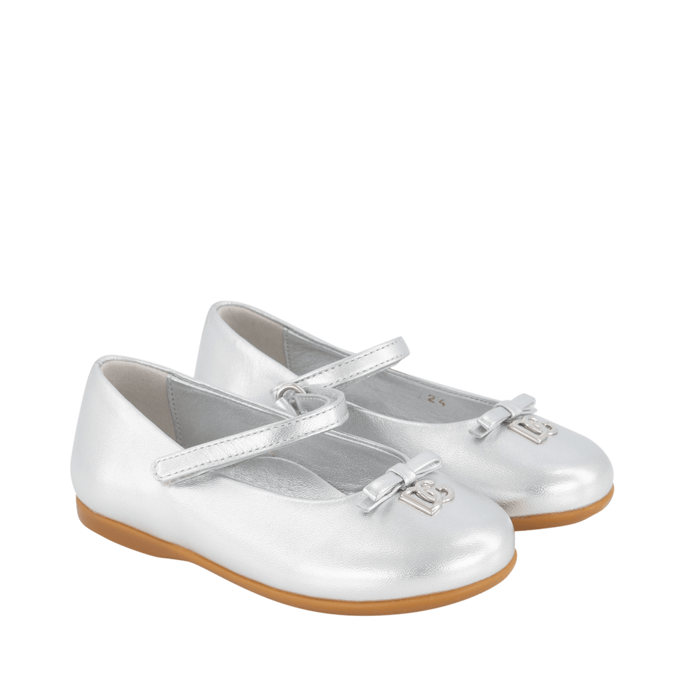 Dolce & Gabbana Kinder Meisjes Schoenen Zilver