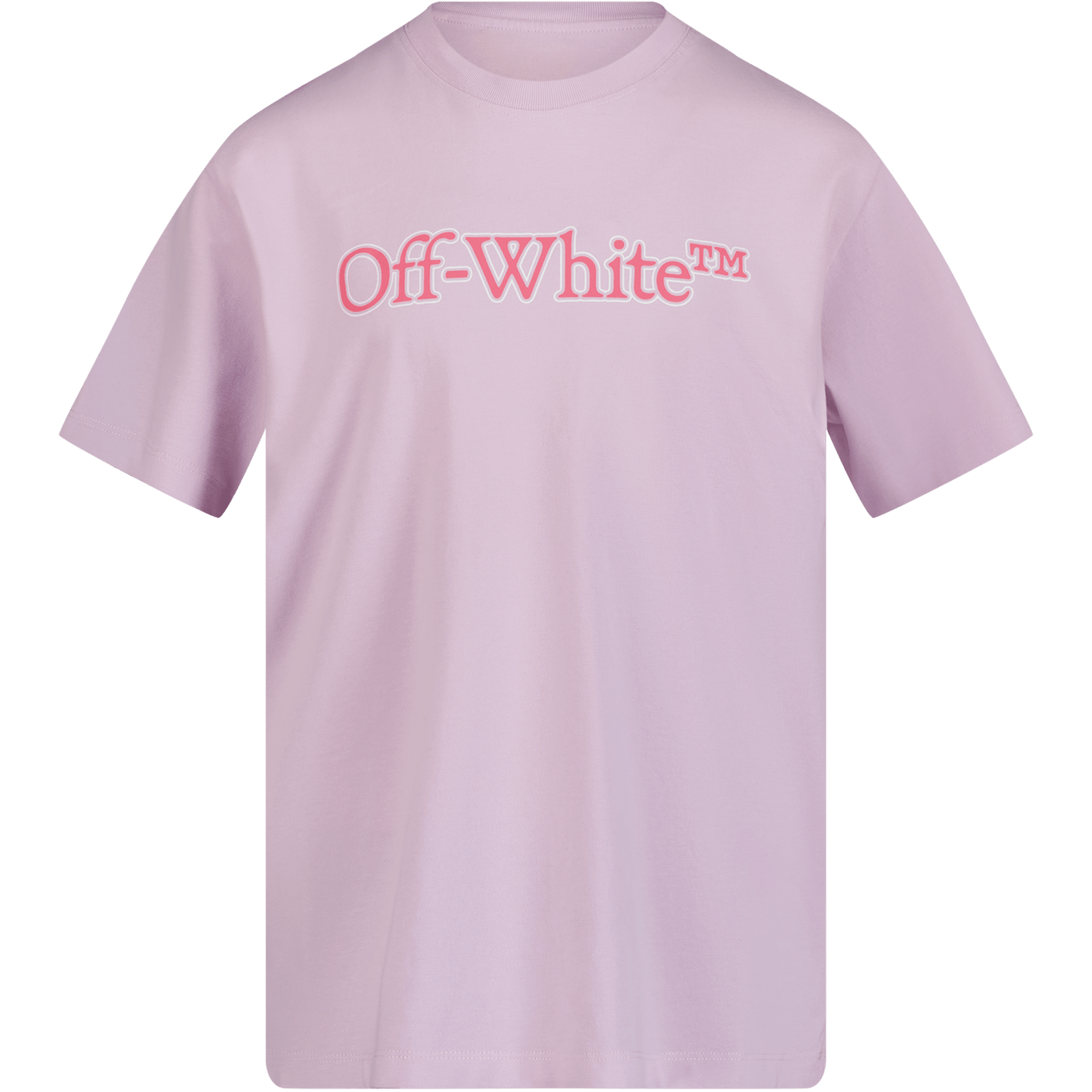 Off-White Kinder T-Shirt Lila 4Y