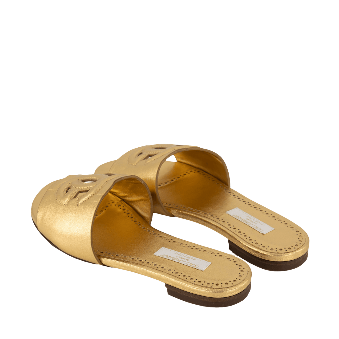 Dolce & Gabbana Kinder Meisjes Slippers Goud 30