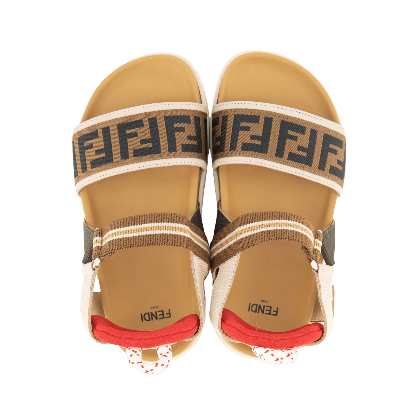 Fendi Kinder Unisex Sandalen Bruin 28