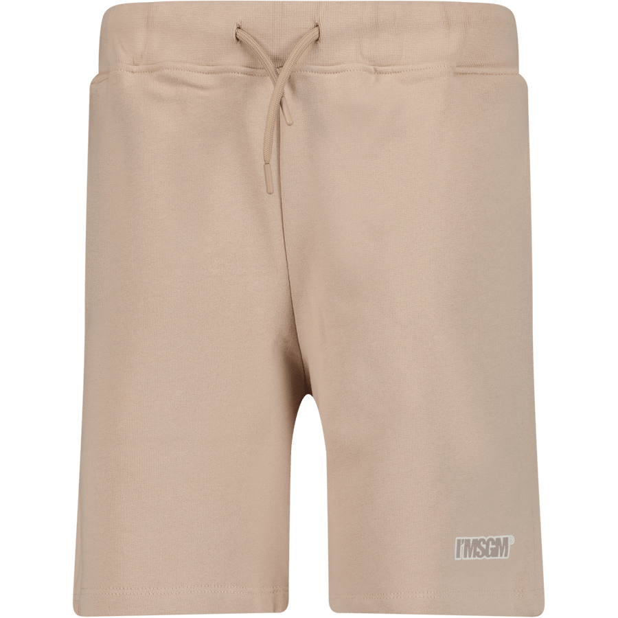 MSGM Kids Short Beige