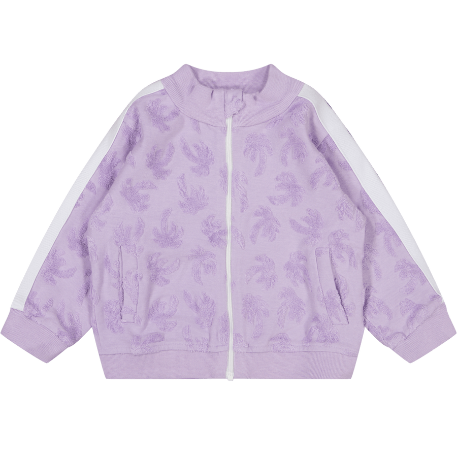 Palm Angels Baby Girls Cardigan Lila