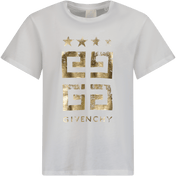Givenchy Kinder Meisjes T-Shirt Wit