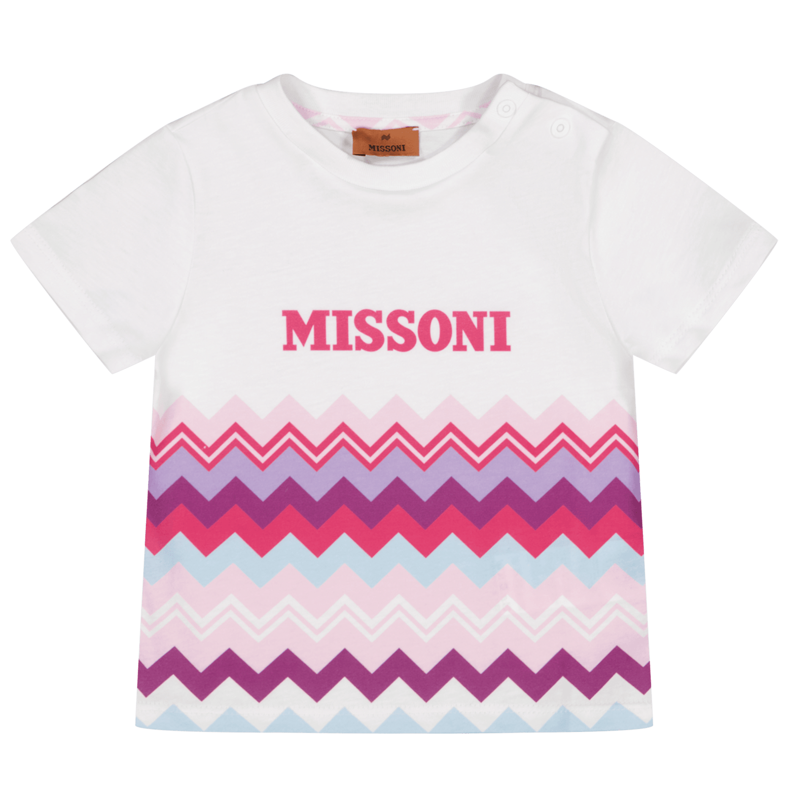 Missoni Baby Meisjes T-Shirt Wit 3 mnd