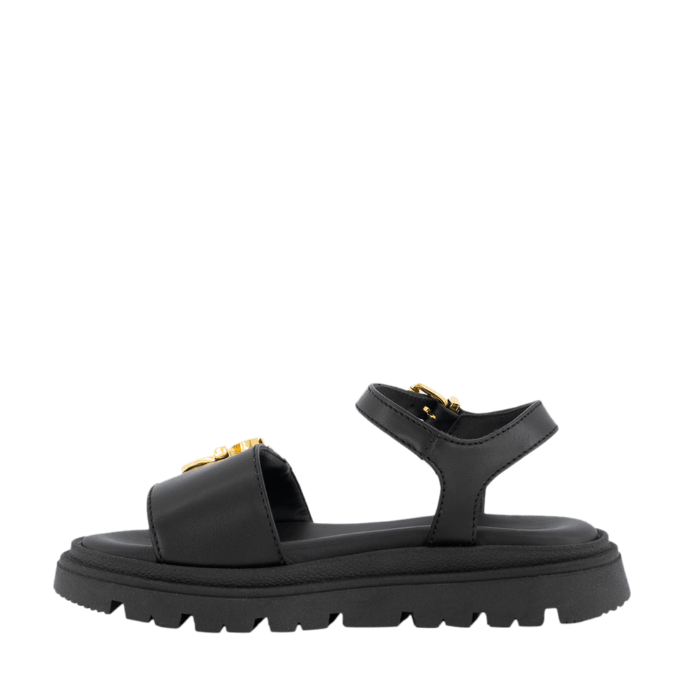 Dsquared2 Kinder Meisjes Sandalen Zwart