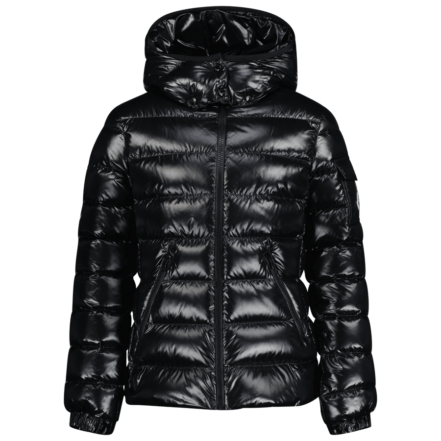 Moncler Girls Jacket Black