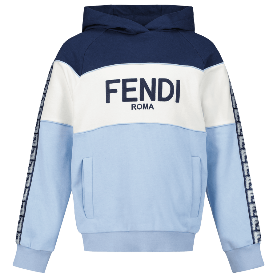 Fendi Boys Sweater Light Blue