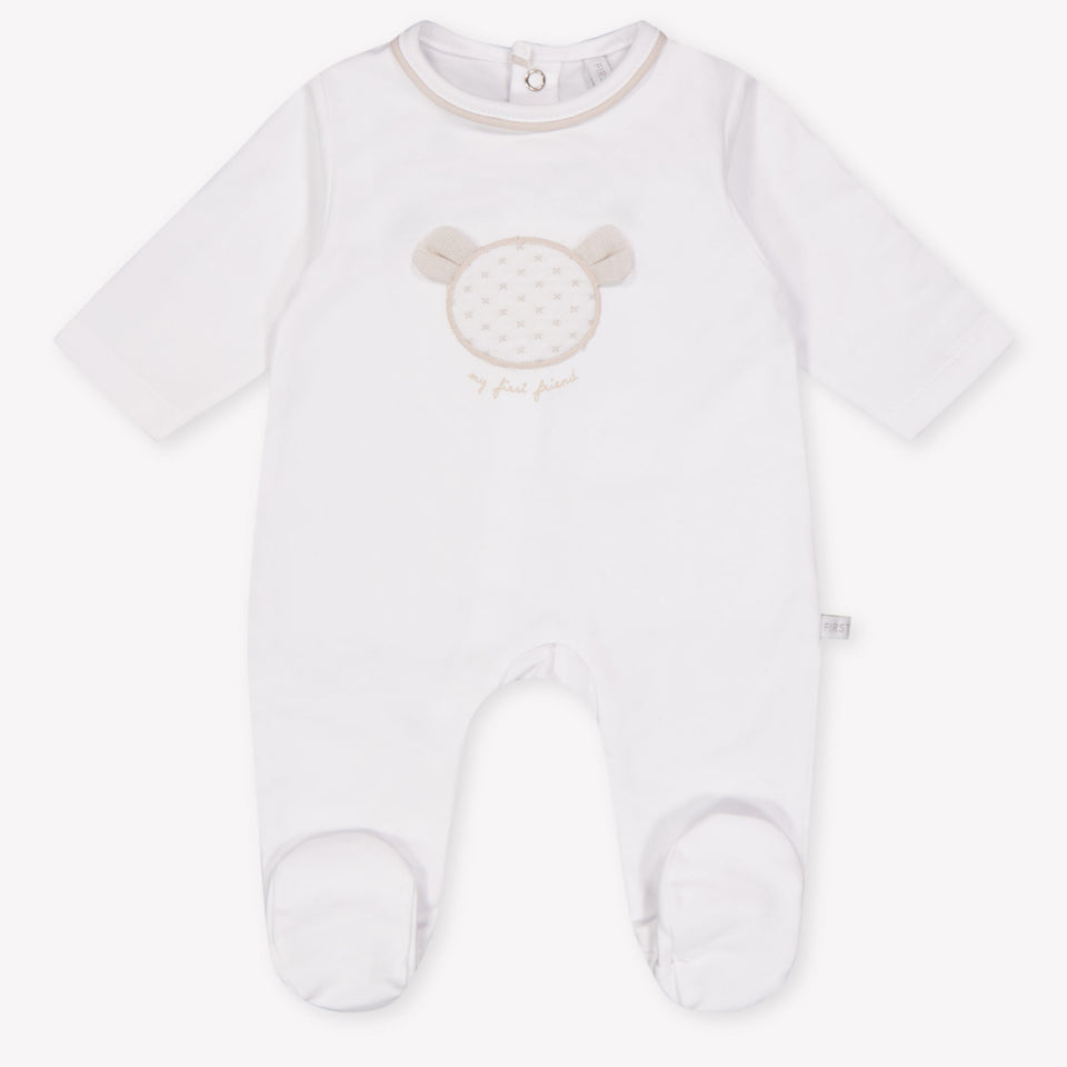 First Baby Unisex Boxpakje In Wit