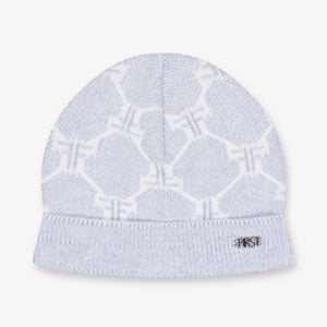 First Baby Jongens Muts In Licht Blauw