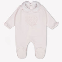First Baby Girls Romper in Light Pink
