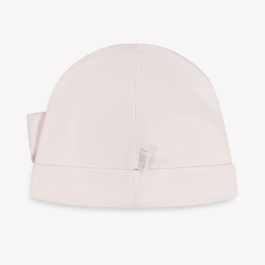 First Baby Meisjes Muts In Licht Roze